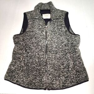 Abercrombie & Finch womens grey and black gilet (vest). Size large.